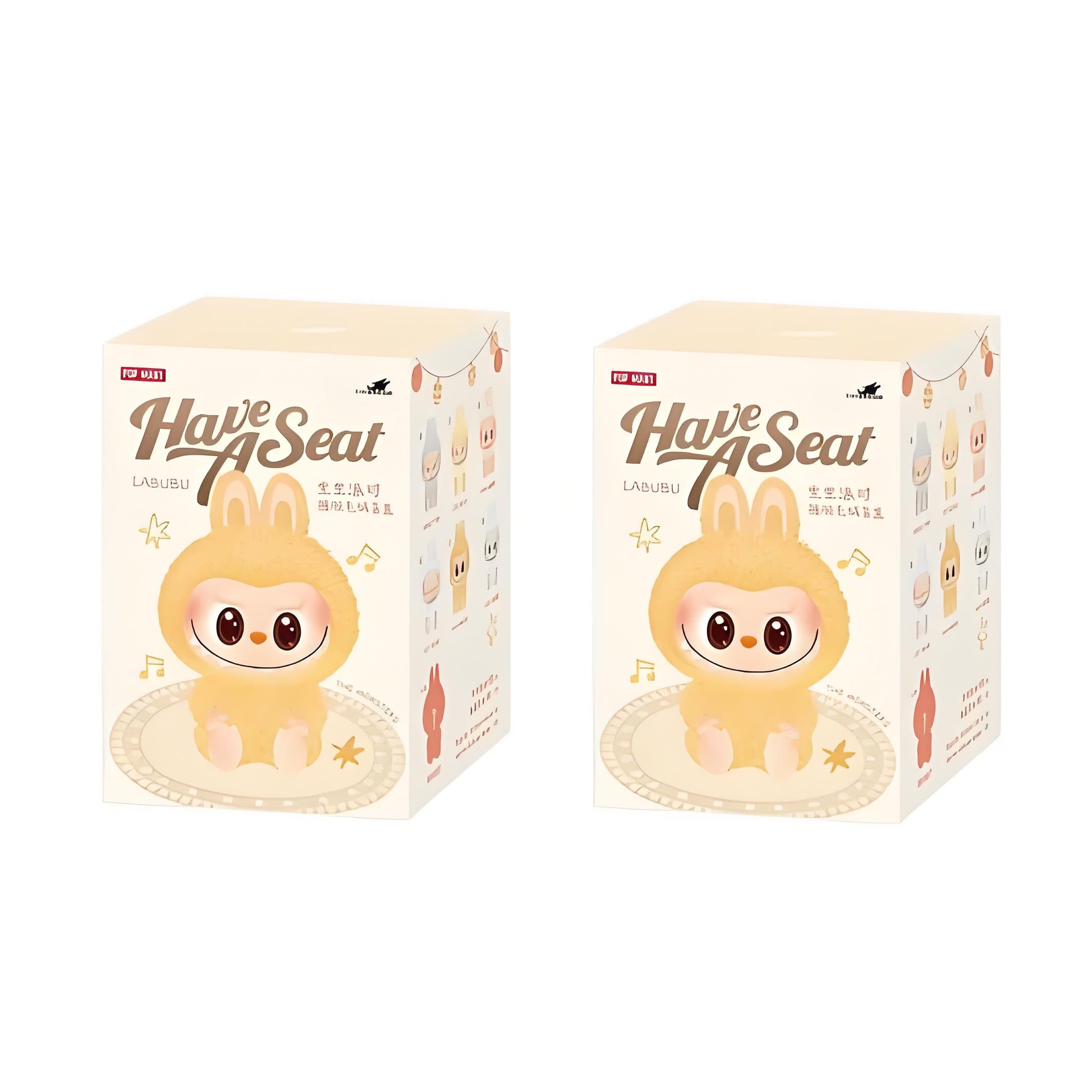 LABUBU V2 The Monsters - Have a Seat Series - Vinyl Plush Pendant Blind Box
