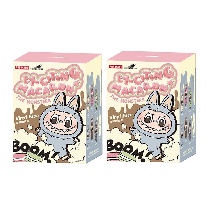 LABUBU V1 The Monsters - Exciting Macaron Series - Plush Pendant Blind Box