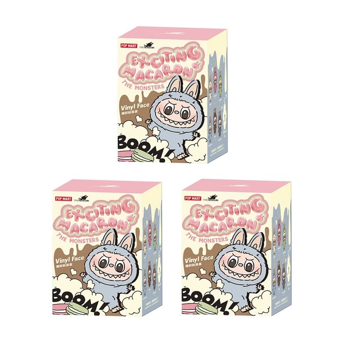LABUBU V1 The Monsters - Exciting Macaron Series - Plush Pendant Blind Box