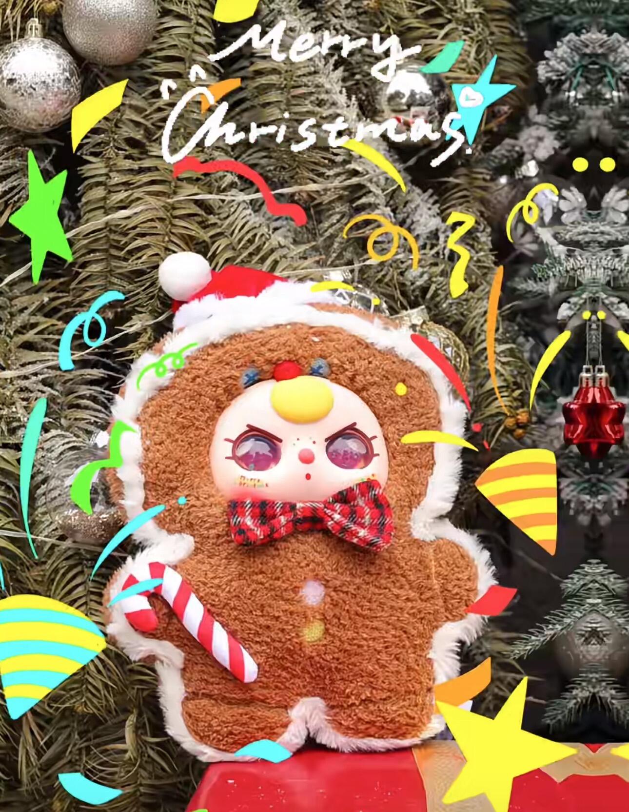 Baby Three 400% Christmas Series Plush Dolls, Blind Box