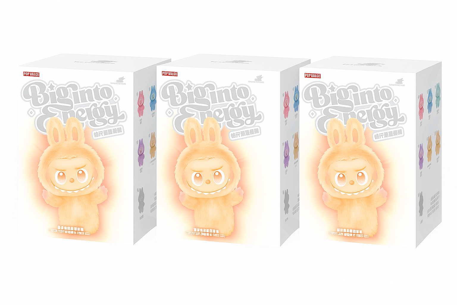 LABUBU V3 The Monsters - Big into Energy Series - Vinyl Plush Pendant Blind Box