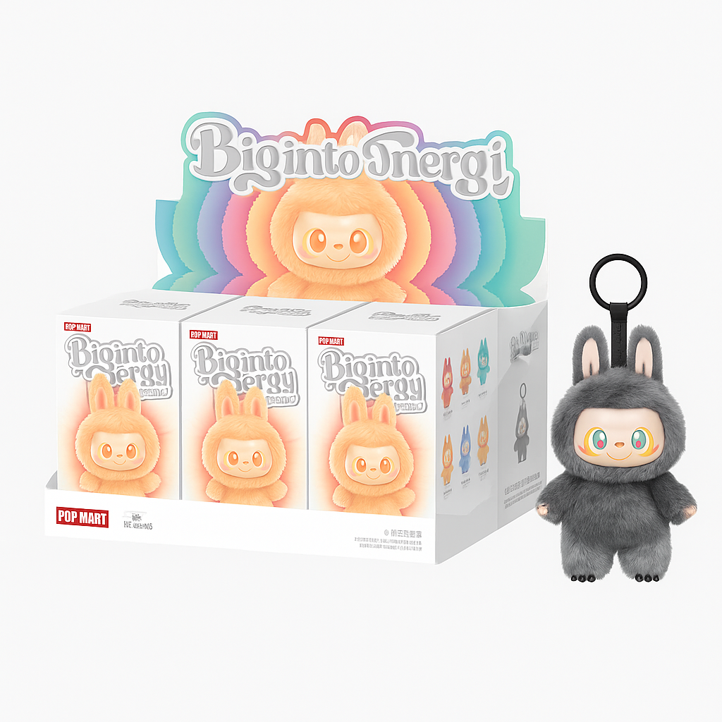 LABUBU V3 The Monsters - Big into Energy Series - Vinyl Plush Pendant Blind Box