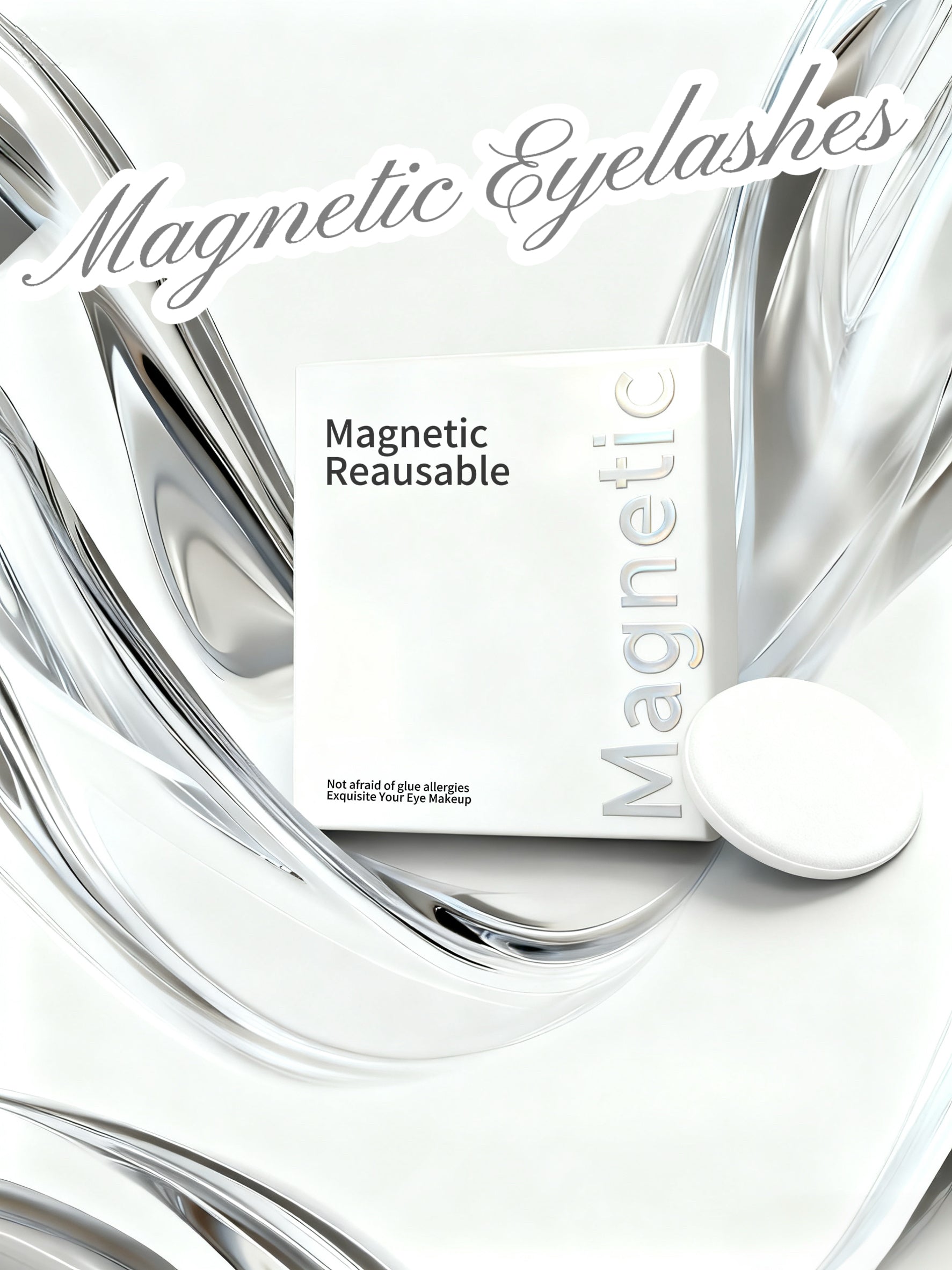 Magnetic Natural False Lashes – Glue-Free, Reusable & Easy to Wear Anytime -TIKTOK LIVE