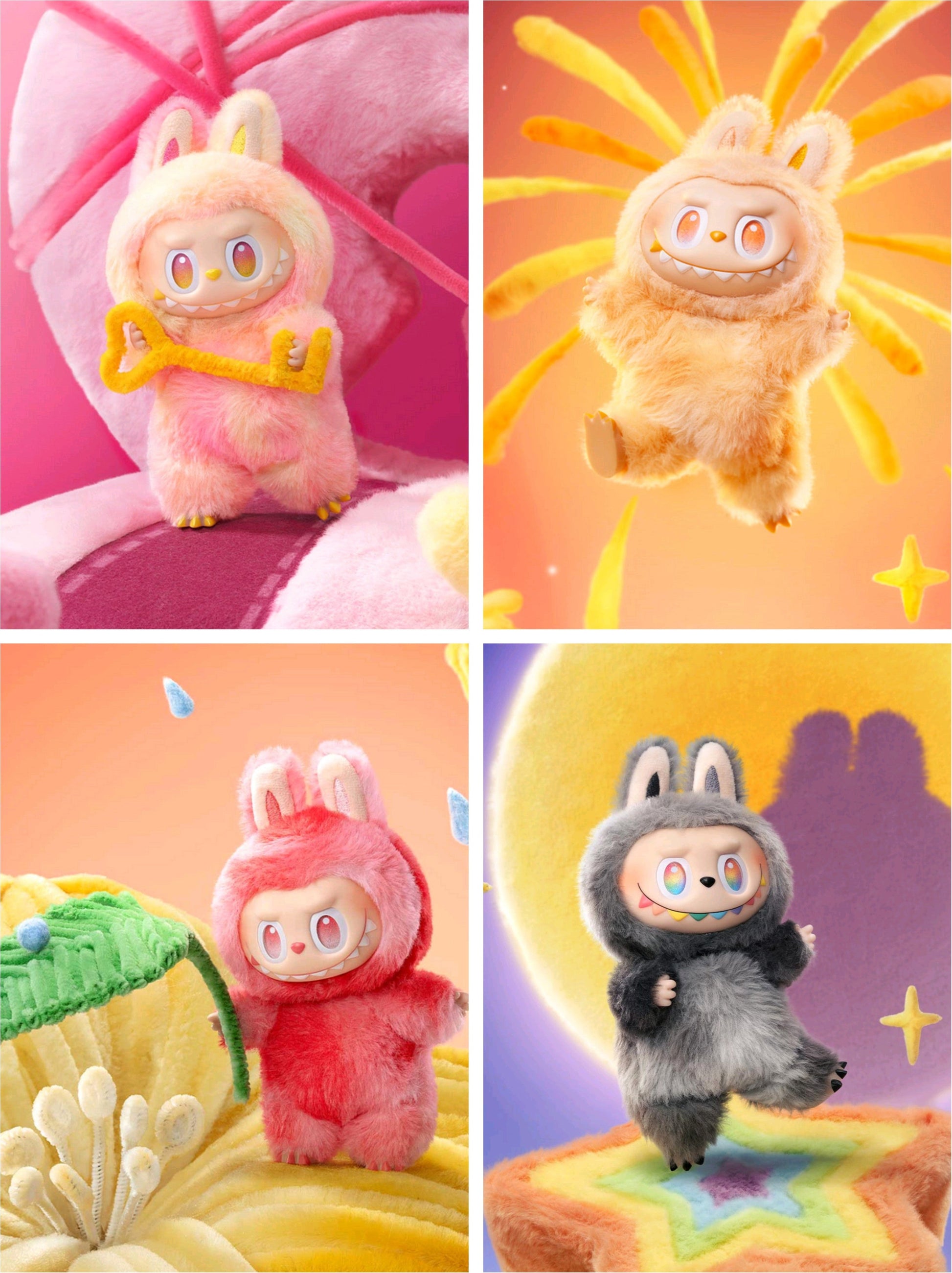 LABUBU V3 The Monsters - Big into Energy Series - Vinyl Plush Pendant Blind Box