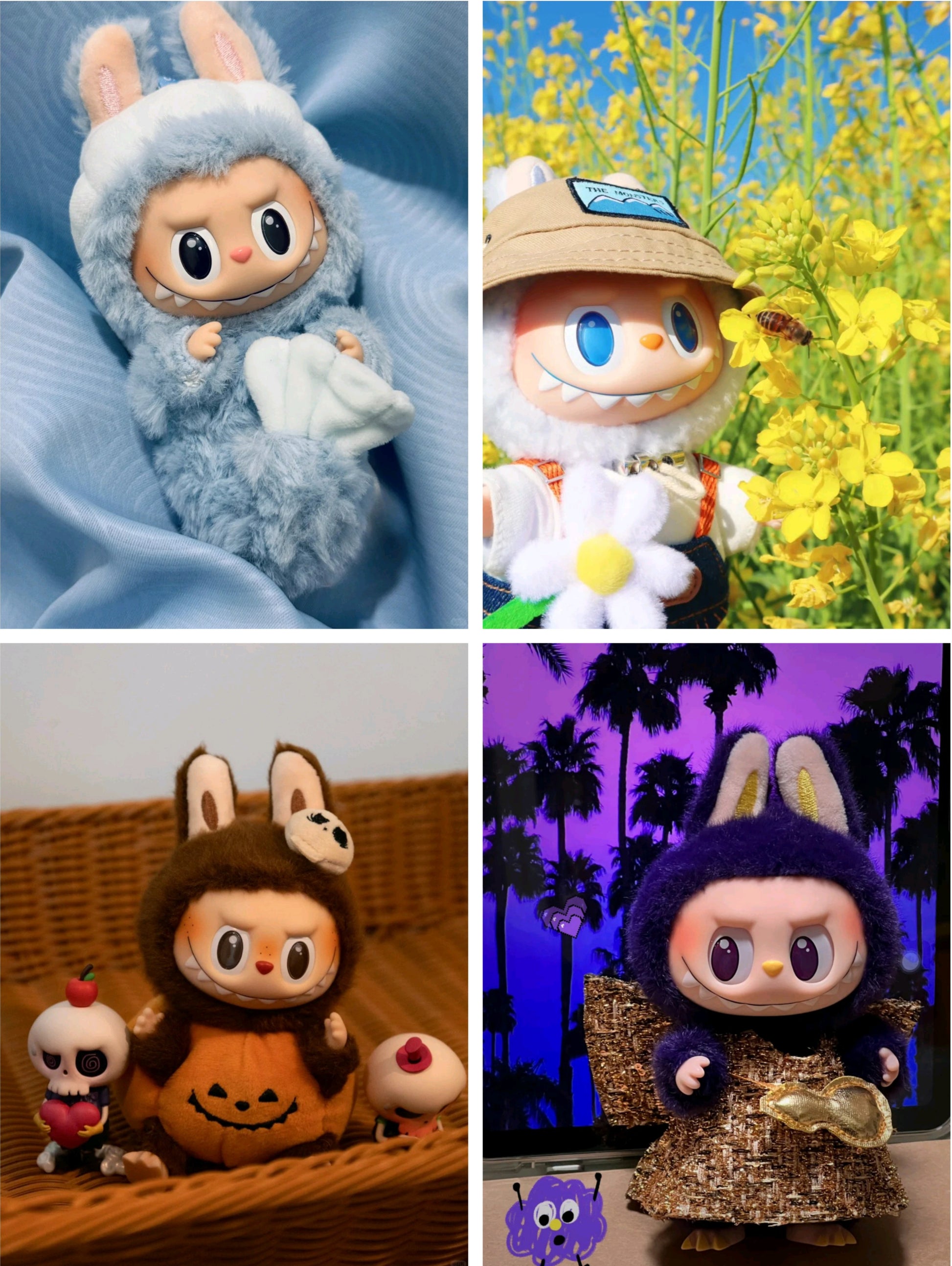 LABUBU Special limited Series - Vinyl Plush Pendant Doll