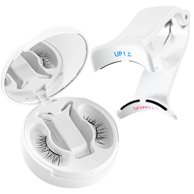 Soft Magnetic False Eyelashes Integrated Box Magnetic Set Glue-free, Comfortable and Reusable False Eyelashes