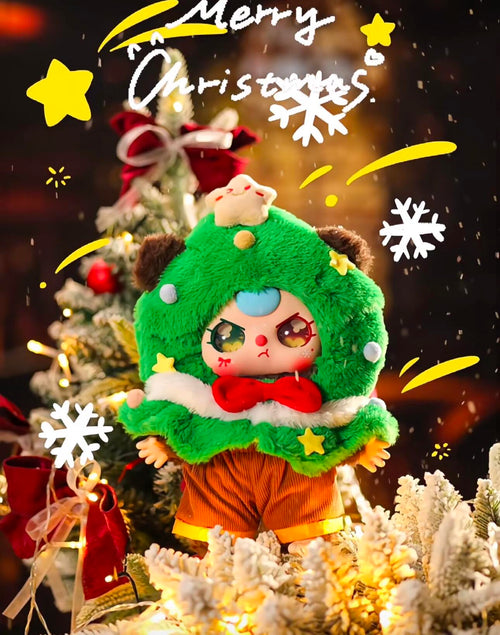 Baby Three 400% Christmas Series Plush Dolls, Blind Box